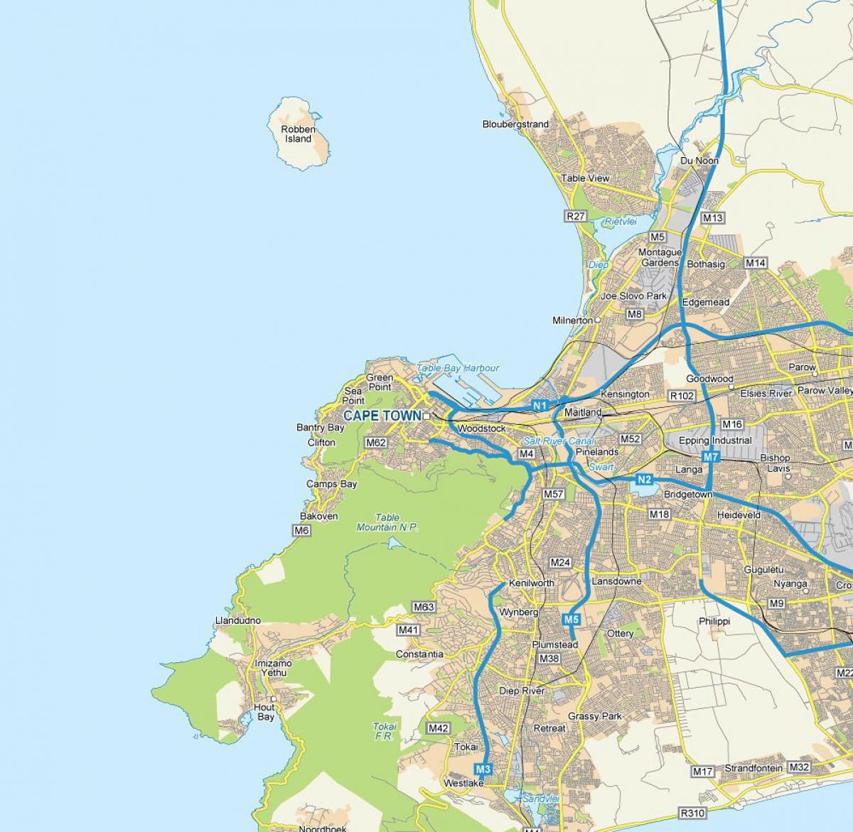 western cape floder kort
