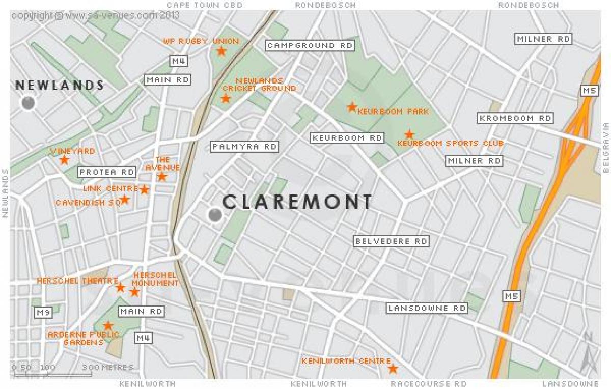 kort claremont Cape Town