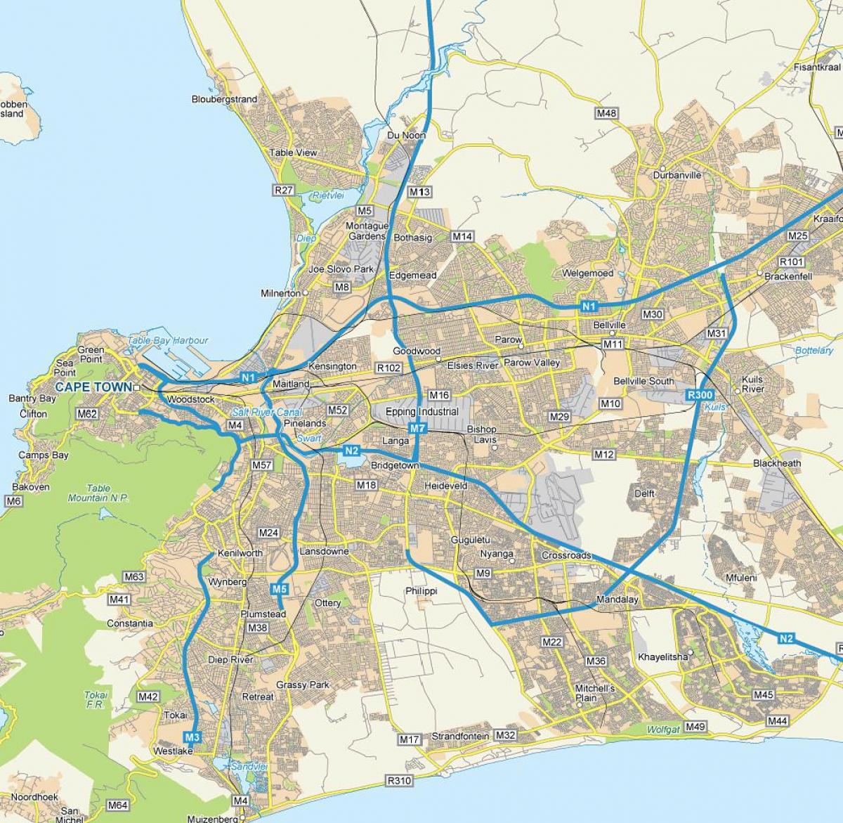 kort over epping Cape Town