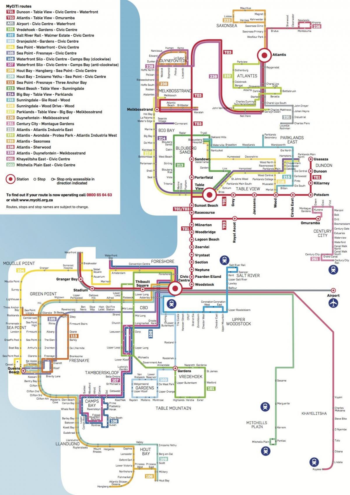 kort over myciti