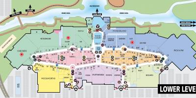 Canal walk shopping centre kort