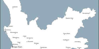Blanke kort i Cape Town