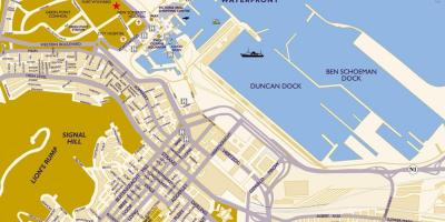 Havnen i Cape Town live kort