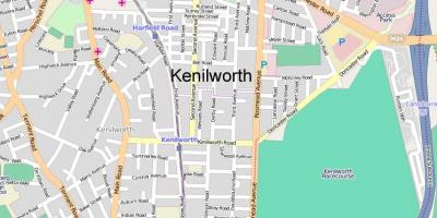 Kort over kenilworth Cape Town