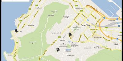 Kort over kensington Cape Town