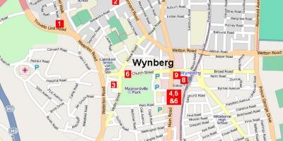  kort over wynberg Cape Town